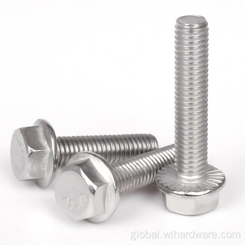 Stainless Steel 304 316 Metric Hexagon Flange Bolts